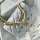 Chanel Mini Flap Bag with Pearl Top Handle Chain AS4385