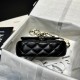 Chanel Mini Flap Bag in Black Lambskin AS3782