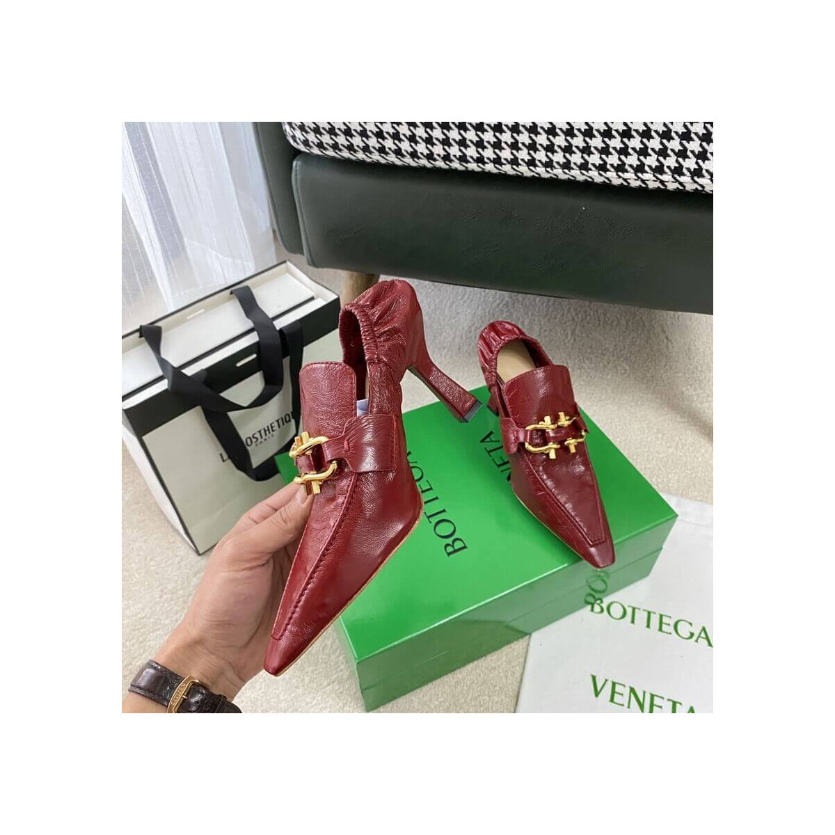 Bottega Veneta Madame Mocassins Pumps