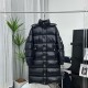 Moncler Hanoverian Long Down Jacket Black 20911