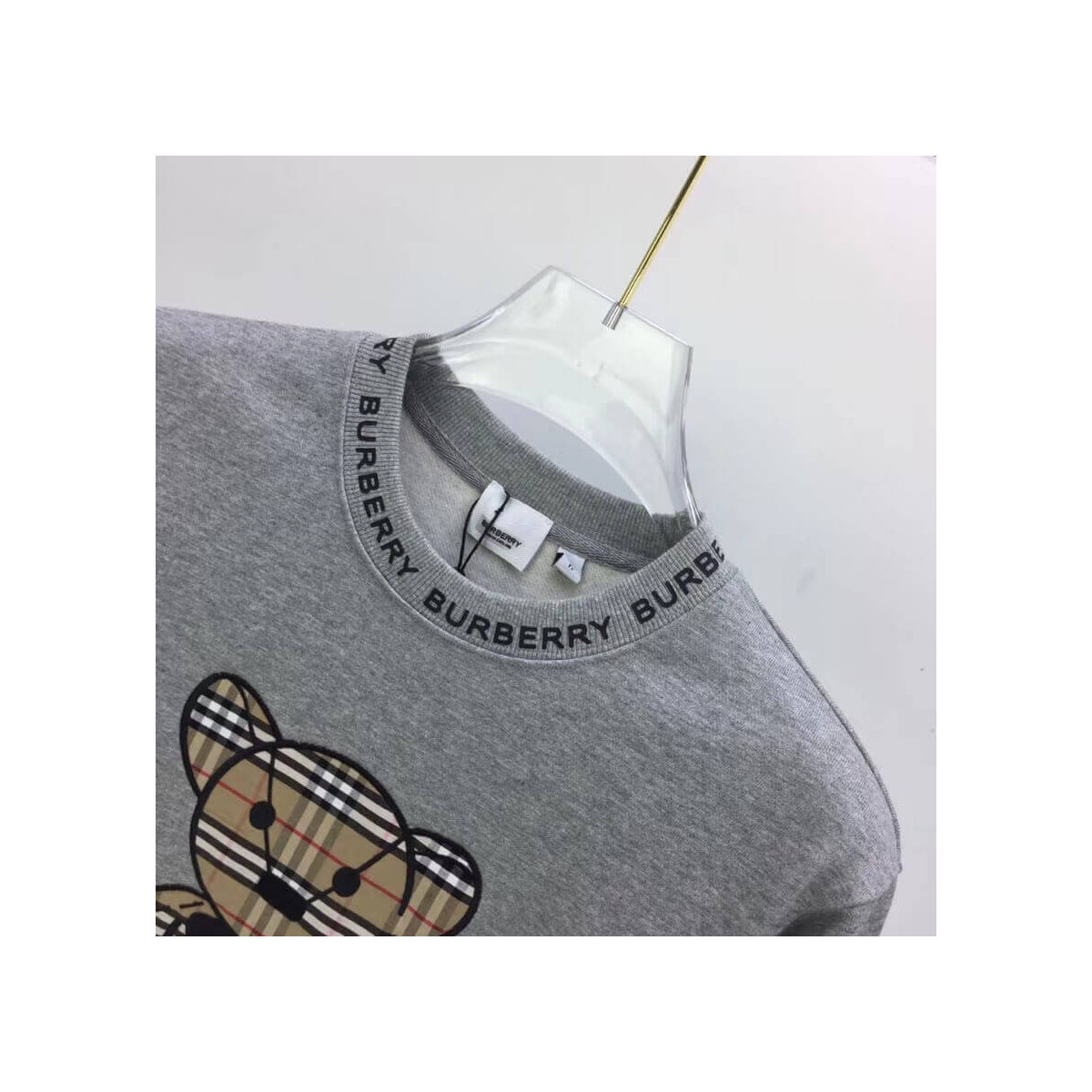 Burberry Thomas Bear Appliqué Cotton Sweatshirt P803