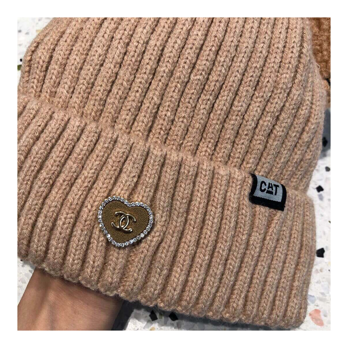 Chanel Cat Ears Wool Hat D016