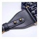 Dior Oblique Embroidered Velvet Shoulder Strap S8540C