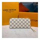 Louis Vuitton Damier Azur Clemence Wallet N61210 N61264