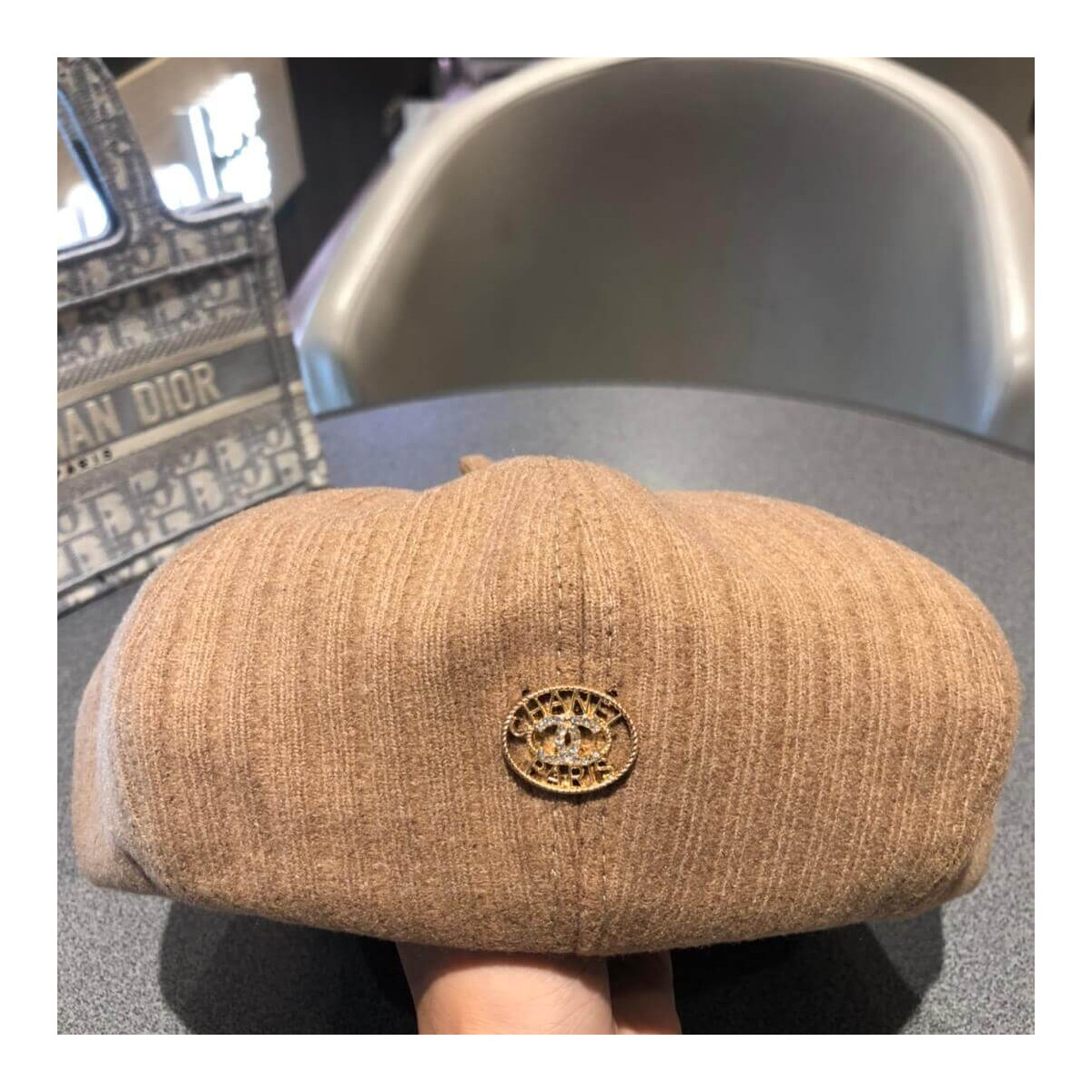 Chanel Wool Beret D015