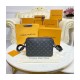 Louis Vuitton Monogram Stripes Black Trio Messenger M45965