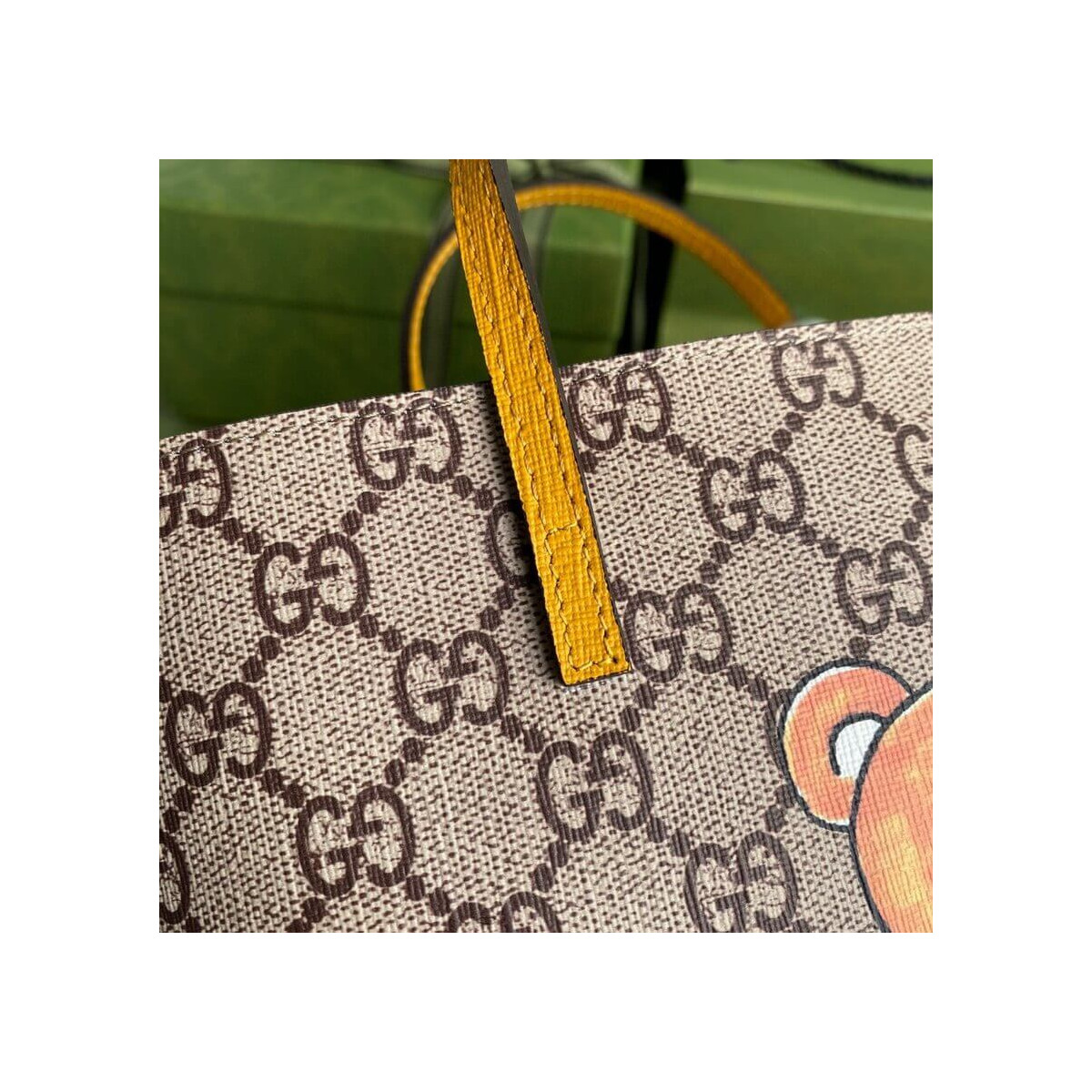 Gucci Teddy Bear Prin Tote 410812