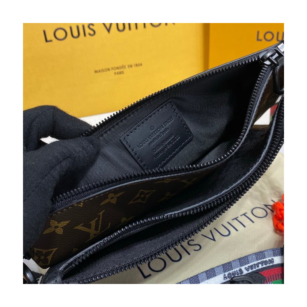 Louis Vuitton Trio Pouch M59681 Black