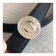 Hermes Bouton Bombe Belt Buckle &amp; Reversible Leather Strap 24mm H0800