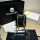 Chanel Small Backpack in Black Calfskin AS4275