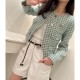 Chanel Collarless Open-Front Tweed Jacket A858657