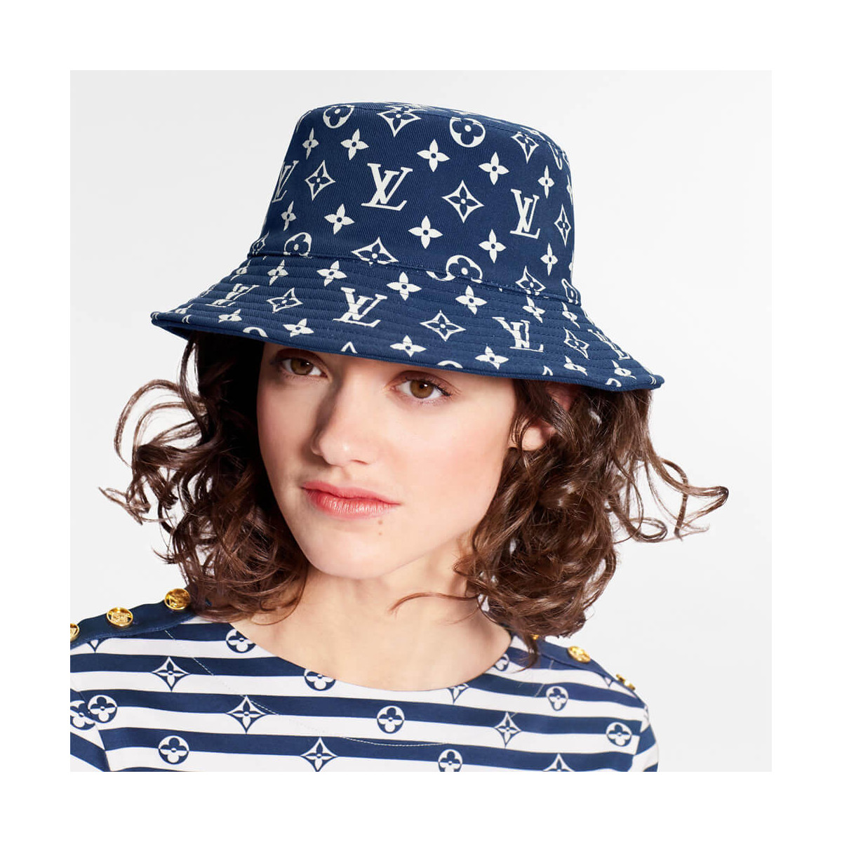 Louis Vuitton LV Escale Monogram Bucket Hat M76230