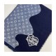 Louis Vuitton Monogram Drip Scarf MP3255 Blue