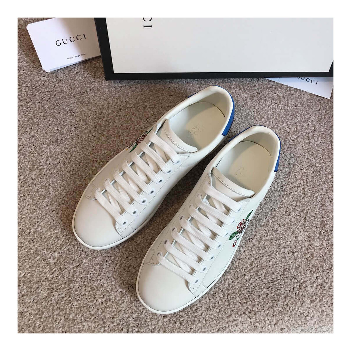 Gucci Ace Sneaker with Gucci Tennis 602684