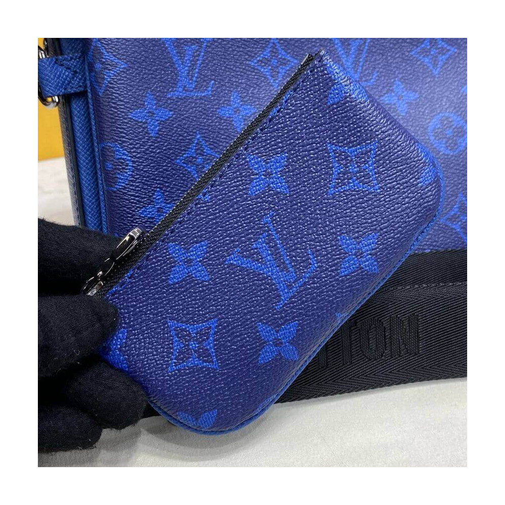 Louis Vuitton Trio Messenger M30848 Cobalt Blue