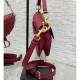 Dior Mini Saddle Bag with Strap Grained Calfskin M0456