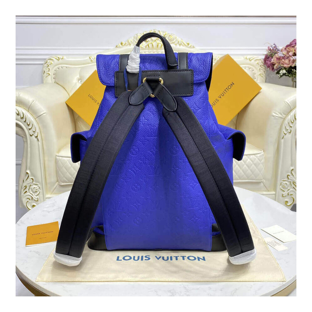 Louis Vuitton LVxNBA Christopher MM Backpack M21104 Blue