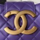 Chanel 24C Quilted Lambskin Small Messenger Bag AS4609