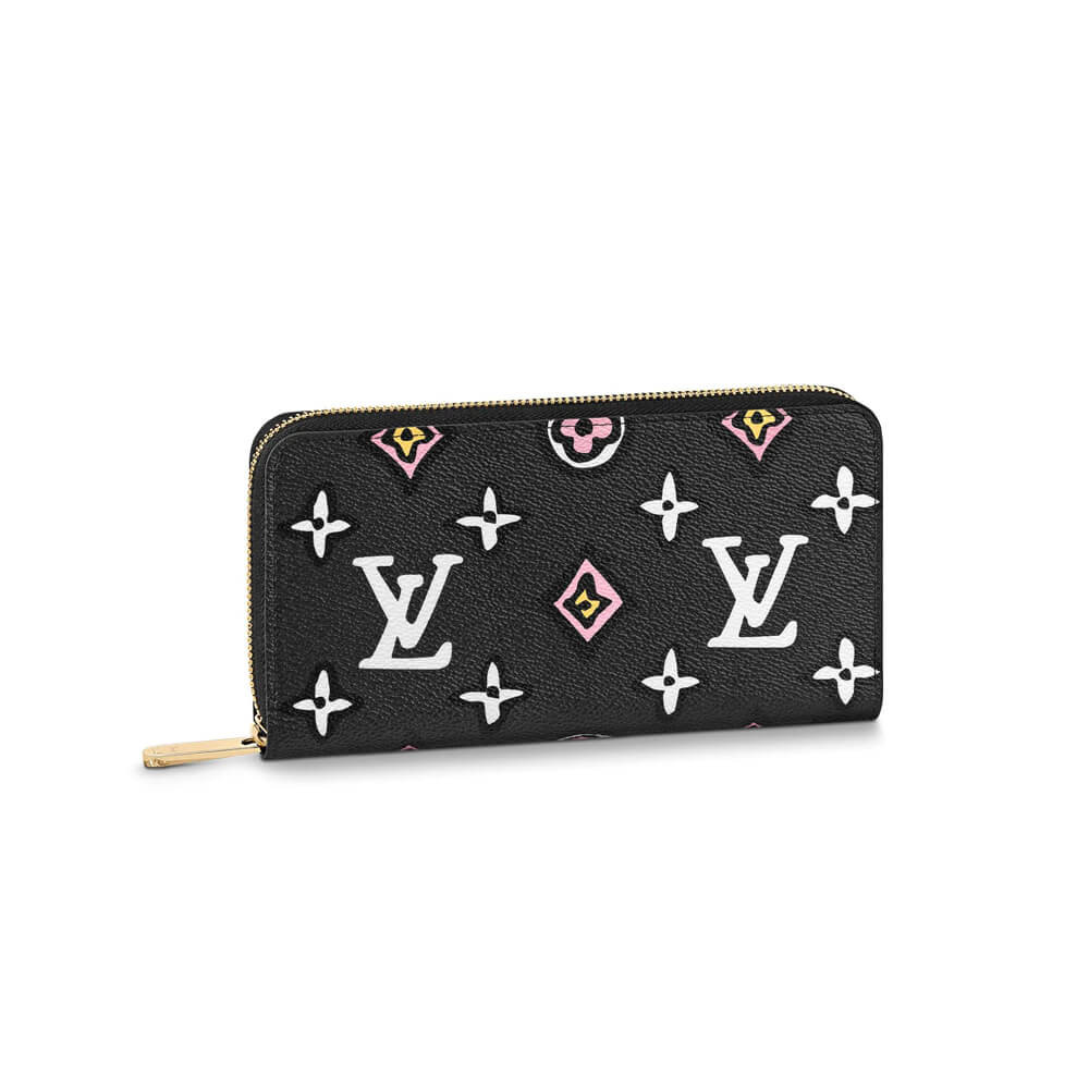 Louis Vuitton Monogram Pattern Zippy Wallet M80676 M80683