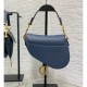 Dior Mini Saddle Bag with Strap Grained Calfskin M0456