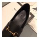 Gucci Leather Horsebit Loafer 414998 Black