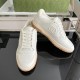 Gucci MAC80 Interlocking G Leather Sneakers in White 747953