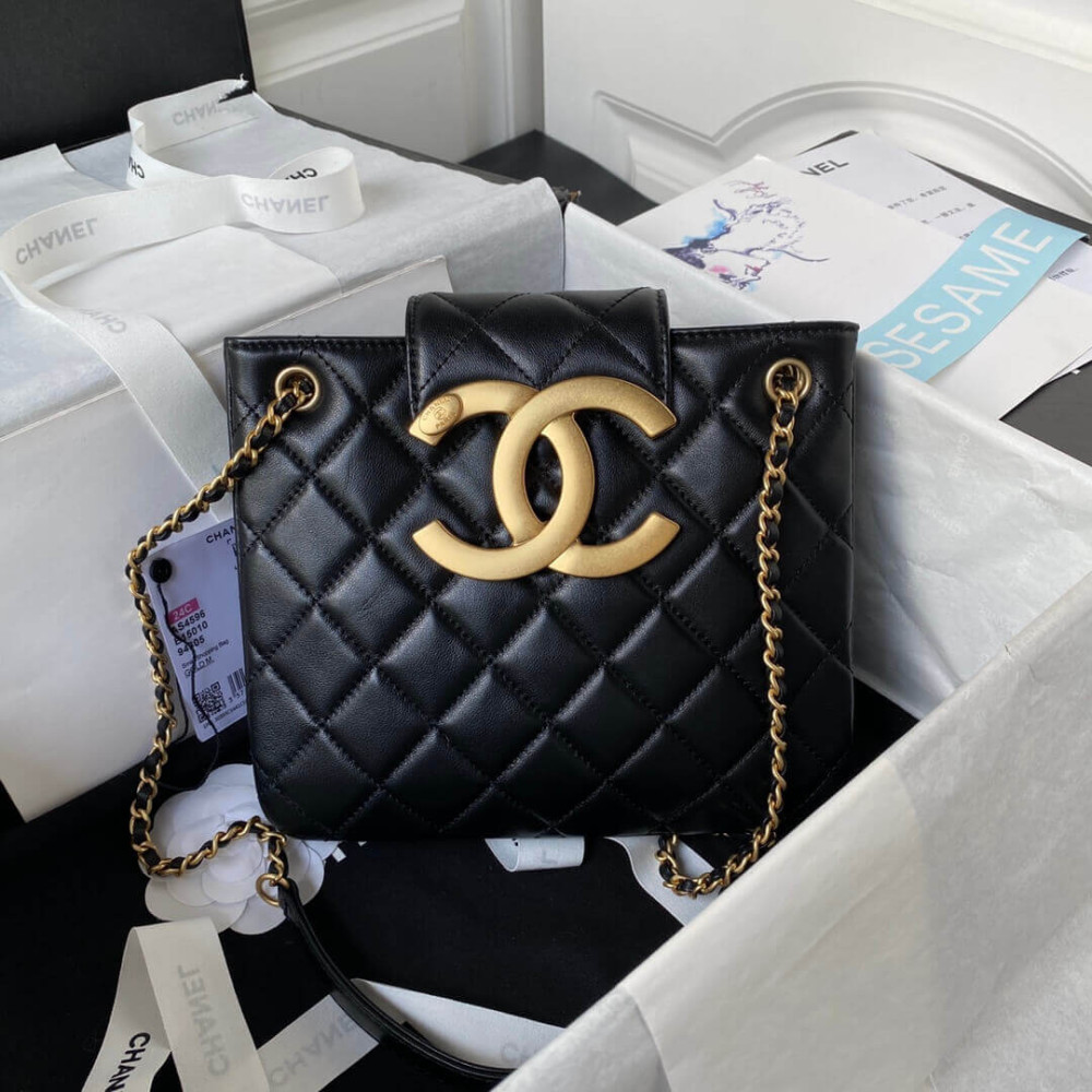 Chanel 24C Quilted Lambskin Shoulder Bag AS4596