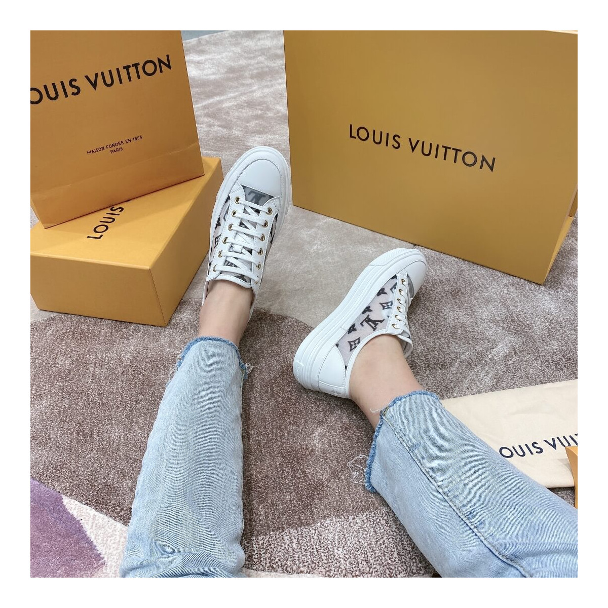 Louis Vuitton Stellar Sneaker 1A87F2