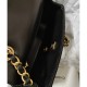 Chanel Tweed Small Double Flap Bag Embroidered Strass and Glass Pearls A01113