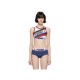 Fendi x Fila Two Piece Swimsuit B925