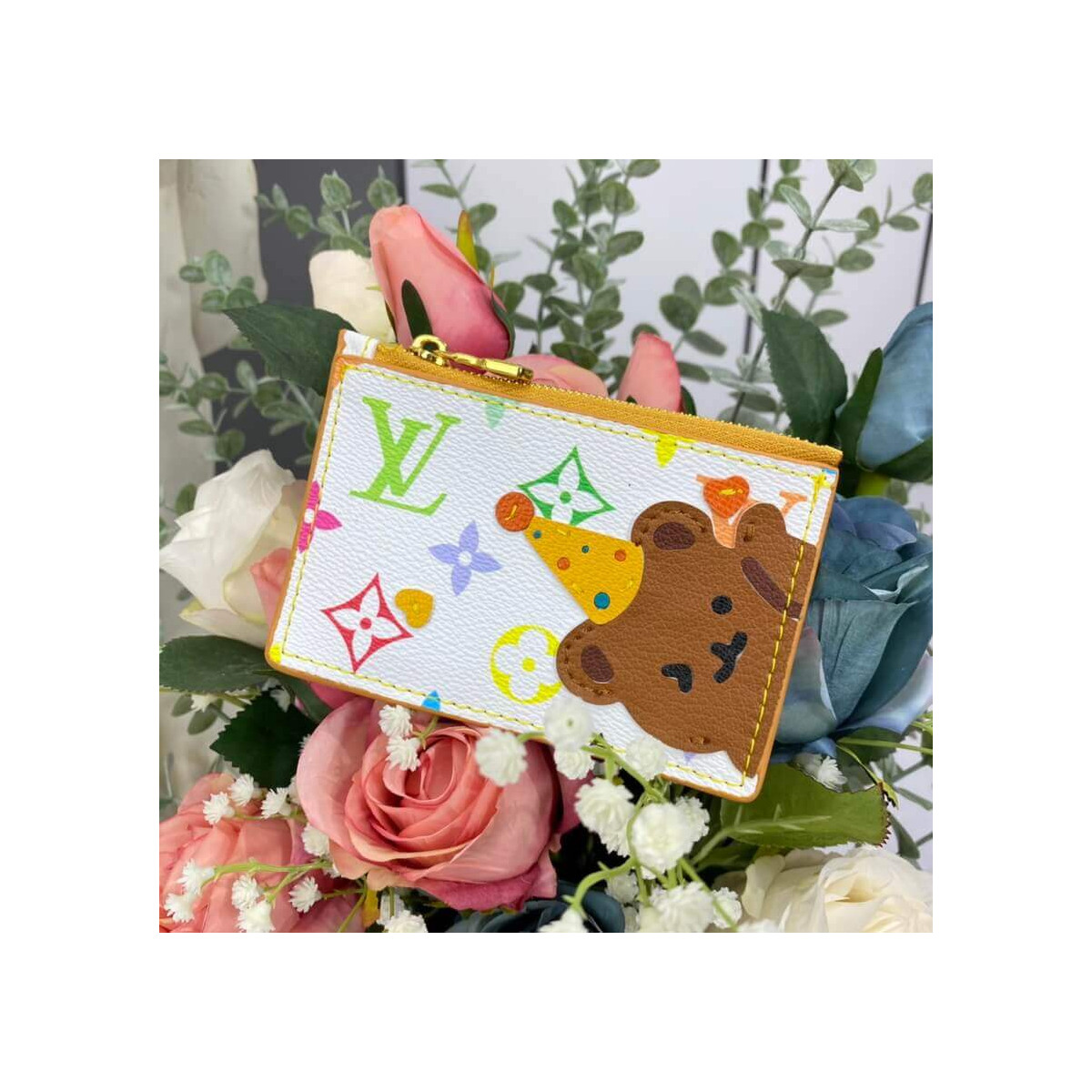 Louis Vuitton Happy Bear Coin &amp; Card Holder