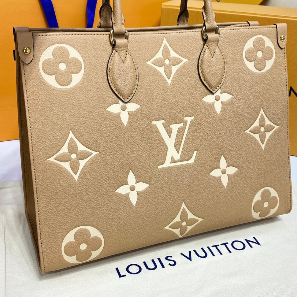 Louis Vuitton Bicolor Monogram Empreinte Onthego MM M45982