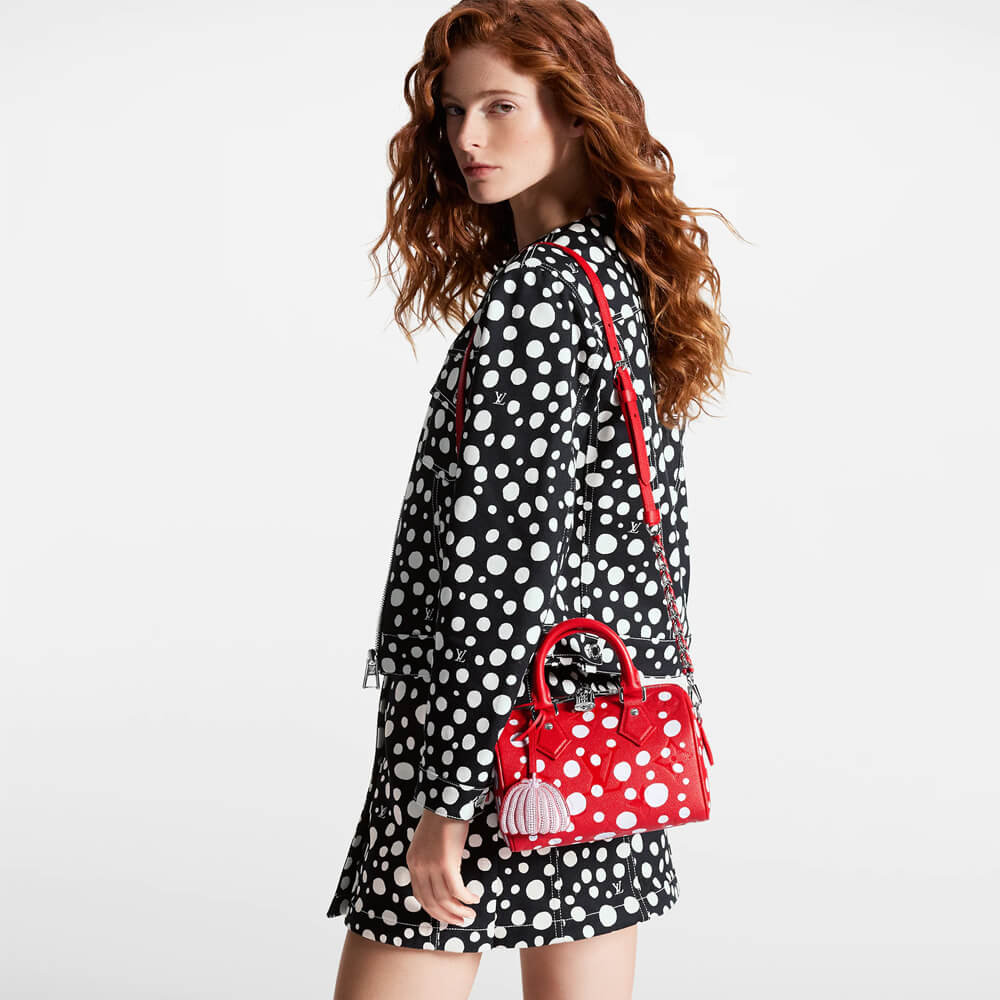 Louis Vuttion Yayoi Kusama Speedy Bandouliere 20 M46411