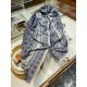 Christian Dior Cannage Denim Shawl 140163