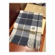 Burberry Unisex Check Wool Scarf 2404