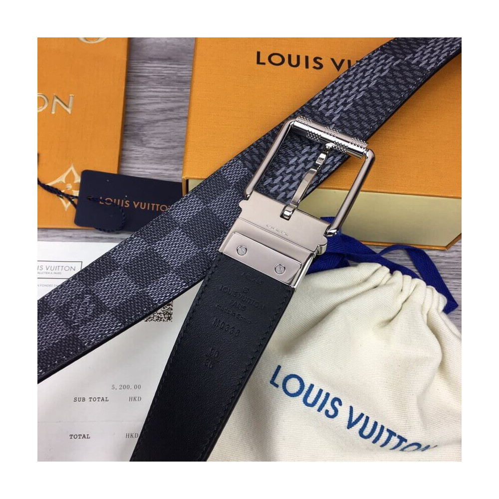 Louis Vuitton Damier Print 40mm Belt M0338S