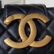 Chanel 24C Quilted Lambskin Baguette Bag AS4611