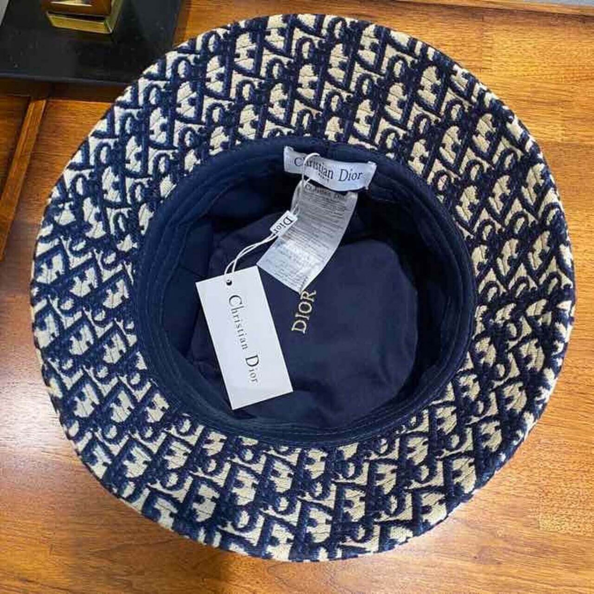 Christian Dior Oblique Canvas Bucket Hat 48851