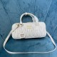 Miu Miu Arcadie Matelasse Nappa Leather Bag 5BB148 White