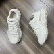 Gucci Ripple Trainer in Off White Leather 771653