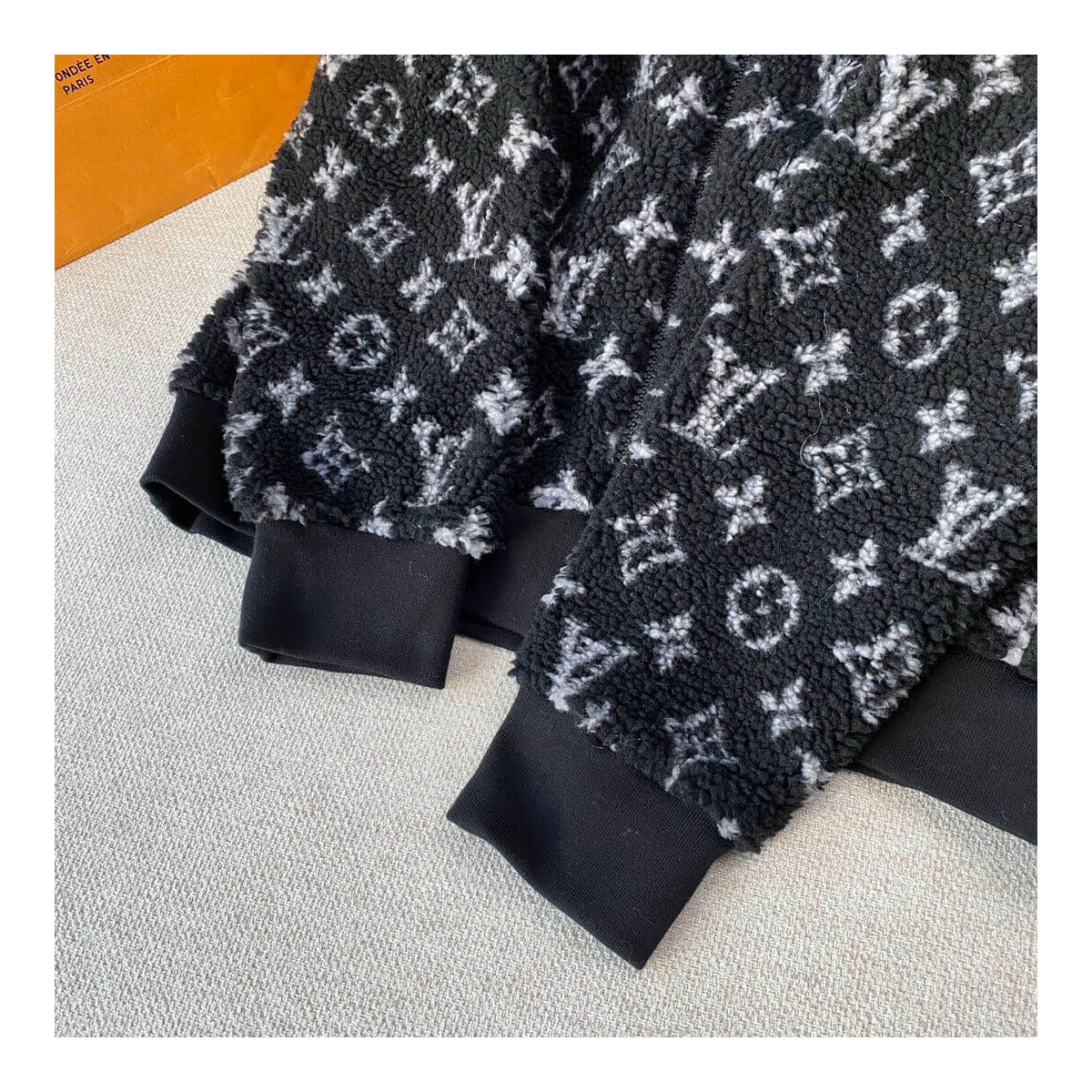 Louis Vuitton Monogram Jacquard Fleece Jacket