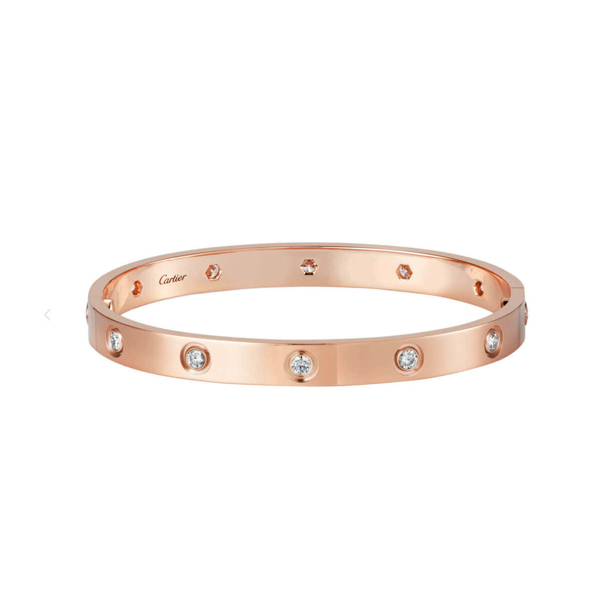 Cartier Love Bracelet 10 Diamonds CB003