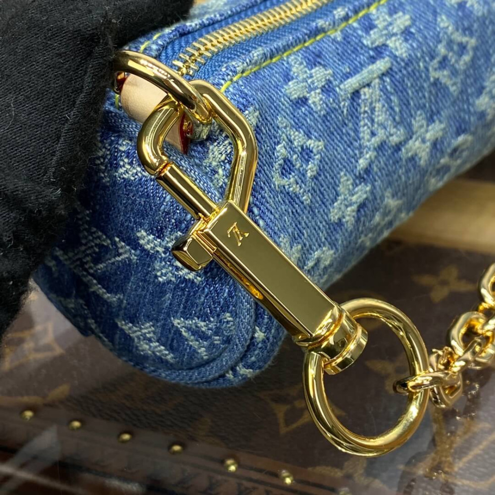 Louis Vuitton Monogram Denim Papillon Bag M46830