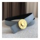 Hermes Bouton Bombe Belt Buckle &amp; Reversible Leather Strap 24mm H0800