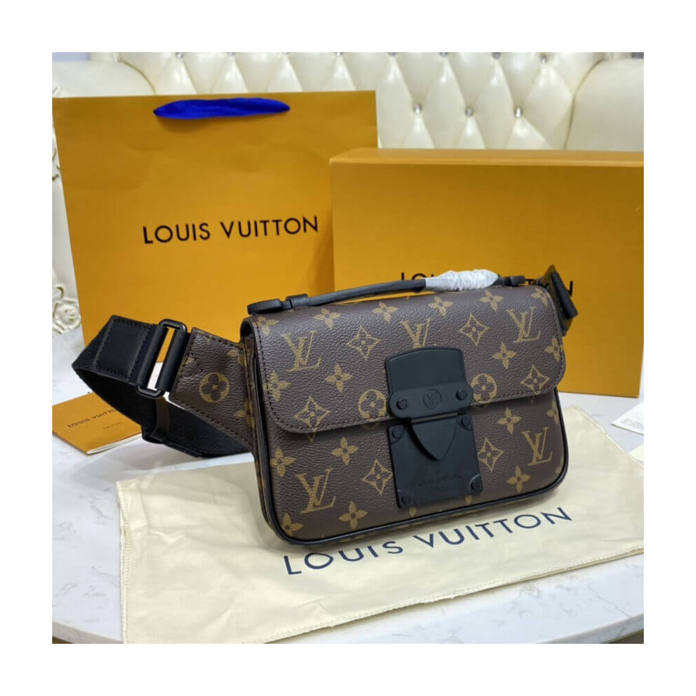 Louis Vuitton Monogram S Lock Sling Bag M45807