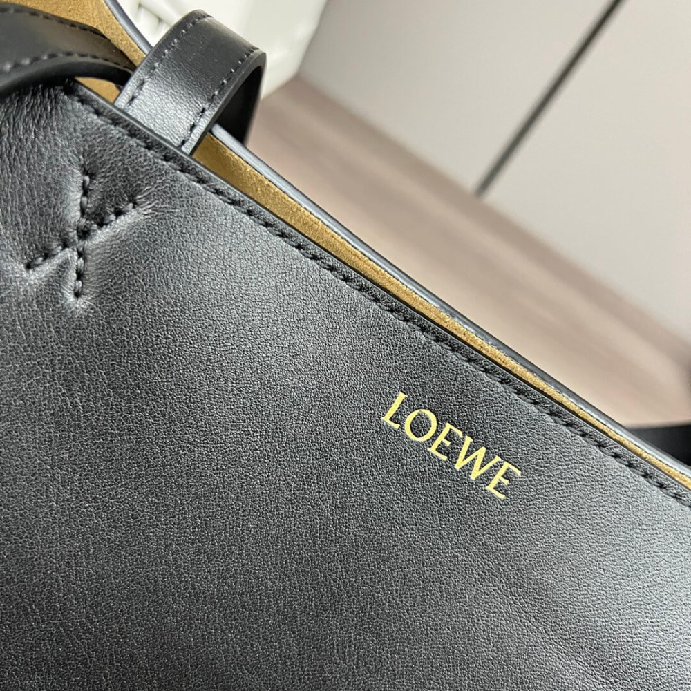 Loewe Puzzle Fold Medium Leather Tote Bag