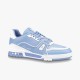 Louis Vuitton LV Trainer Sneaker Light Blue/White 1AAHSJ