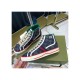 Gucci Tennis 1977 Blue Denim High-Top Sneaker 627838