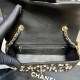 Chanel Pearl Strass CC Velvet Mini Flap Bag