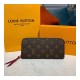 Louis Vuitton Monogram Clemence Wallet M60742 M61298